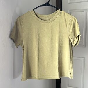 Lululemon classic fit cotton blend tee
